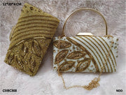 EMBROIDERED SILK CLUTCH BAGS