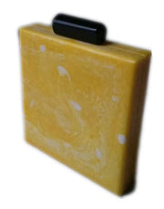MARBLE PATTERN ELEGANT ACRYLIC CLUTCH BOX PURSE BAGS RESIN