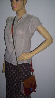 SMALL LEATHER CROSS SHOULDER BAG