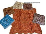 Embroidered Placemats and Table Runner