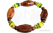WOODEN BEAD BRACELET