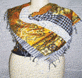 PATCH WORK COTTON SCARF