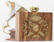 WOOD ACRYLIC CLUTCH BOX PURSE BAGS RESIN