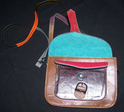 LEATHER  CROSS SHOULDER BAG