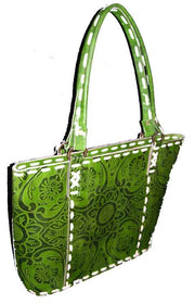 MEDIUM SIZE LEATHER TOTE BAG