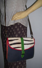 TIGER PRINT CROSS SHOULDER BAG