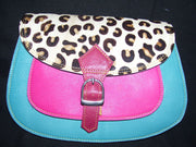 LEOPARD PRINT CROSS SHOULDER BAG