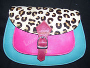 LEOPARD PRINT CROSS SHOULDER BAG
