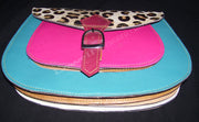 LEOPARD PRINT CROSS SHOULDER BAG