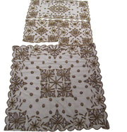 NET   EMBROIDERY TABLE COVER