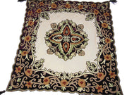 Velvet With Net Table Cover (4 PCS SET)