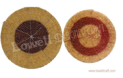 DOULE COLOR ROUND BEADED COASTER