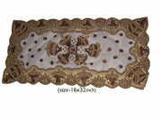 NET WITH TISSUE TABLE COVER (4 PCS SET)