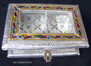 SMALL MEENAKARI DRY FRUIT BOX(6