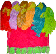 TIE& DYED CHIFFON  SCARF