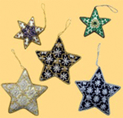 CHRISTMAS HANGING STARS