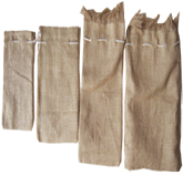 GROCERY PACKAGING JUTE DRAWSTRING BAG