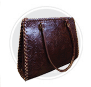 LEATHER HAND BAG