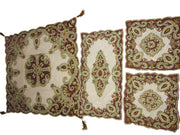 cashmere Bead embroidery Square Table Cover Paisley