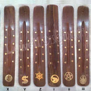 Wood Carved Incense Sled