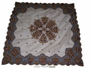 NET WITH TISSUE TABLE COVER (4 PCS SET)