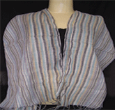 STRIPE DESIGN SILK SCARF