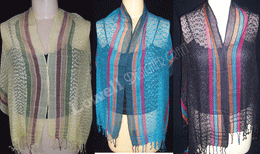 HANDLOOM NET SCARF