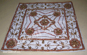 EMBROIDERED CUSHION COVER