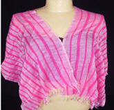 VISCOSE STRIPE SCARF