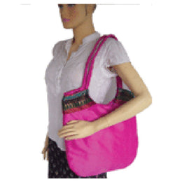 SILK SHOULDER BAG