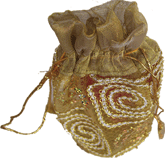 ORGANZA NET POUCH