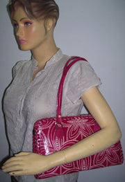 SMALL UMBRELLA LEATHER HANDLE BAG