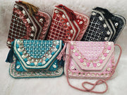 Ethnic Vintage Embroidery Clutch Bag