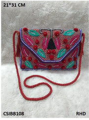 Ethnic Vintage Embroidery Clutch Bag