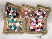Ethnic Vintage Embroidery Clutch Bag