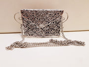 INDIAN METAL VINTAGE CLUTCH PURSE