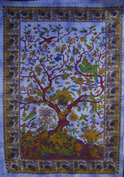 TREE OF LIFE WALL HANGING TAPESTRY BOHEMIAN DECOR BEDSPRED