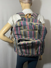 Handloom Laptop Backpack Bag