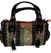 SUEDE FABRIC BANJARA HAND BAG