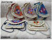 Ethnic Embroidery Banjara Clutch Bag