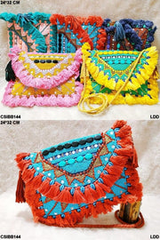 Ethnic Embroidery Banjara Clutch Bag