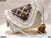 Ethnic Embroidery Banjara Clutch Bag