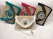 Ethnic Embroidery Banjara Clutch Bag