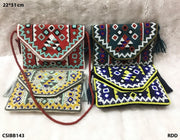 Ethnic Embroidery Banjara Clutch Bag