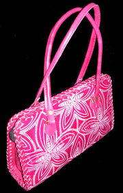SMALL UMBRELLA LEATHER HANDLE BAG