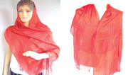 COTTON STRIPE SCARF