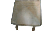 LEATHER LAP TOP SHOULDER BAG