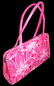 SMALL UMBRELLA LEATHER HANDLE BAG