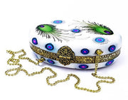 RESIN CLUTCH BOX PURSE BAGS