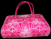 SMALL UMBRELLA LEATHER HANDLE BAG